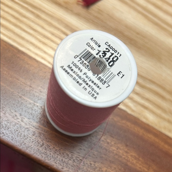 Other - Pink Polyester Thread Spool